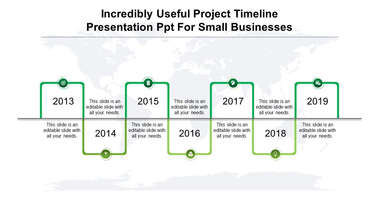 Get the Best Project Timeline Template PowerPoint Slides